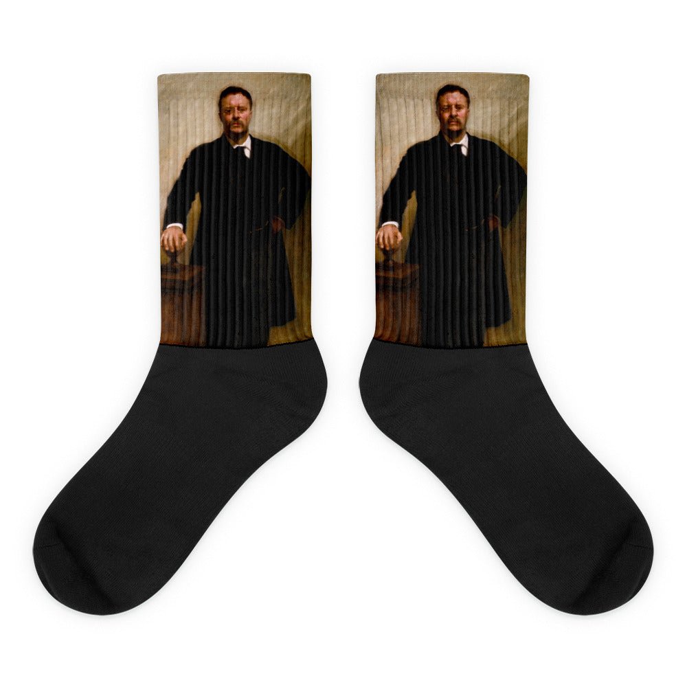 Theodore Roosevelt Socks - One Small Step History