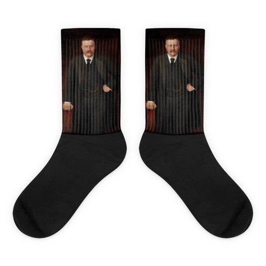 Theodore Roosevelt Socks - One Small Step History