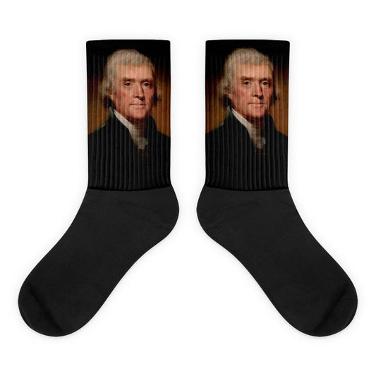 Thomas Jefferson Socks - One Small Step History