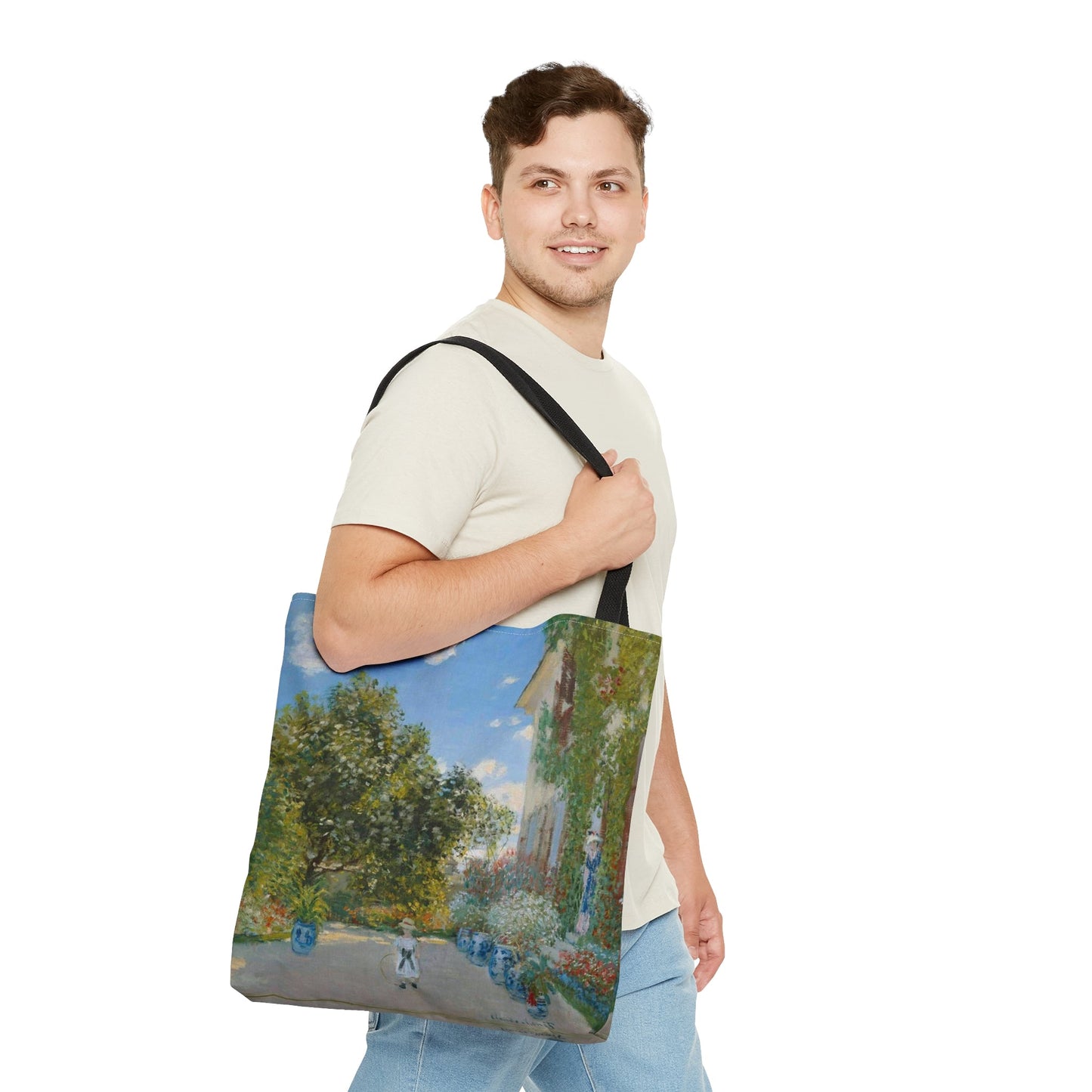 Tote Bag (AOP) - One Small Step History