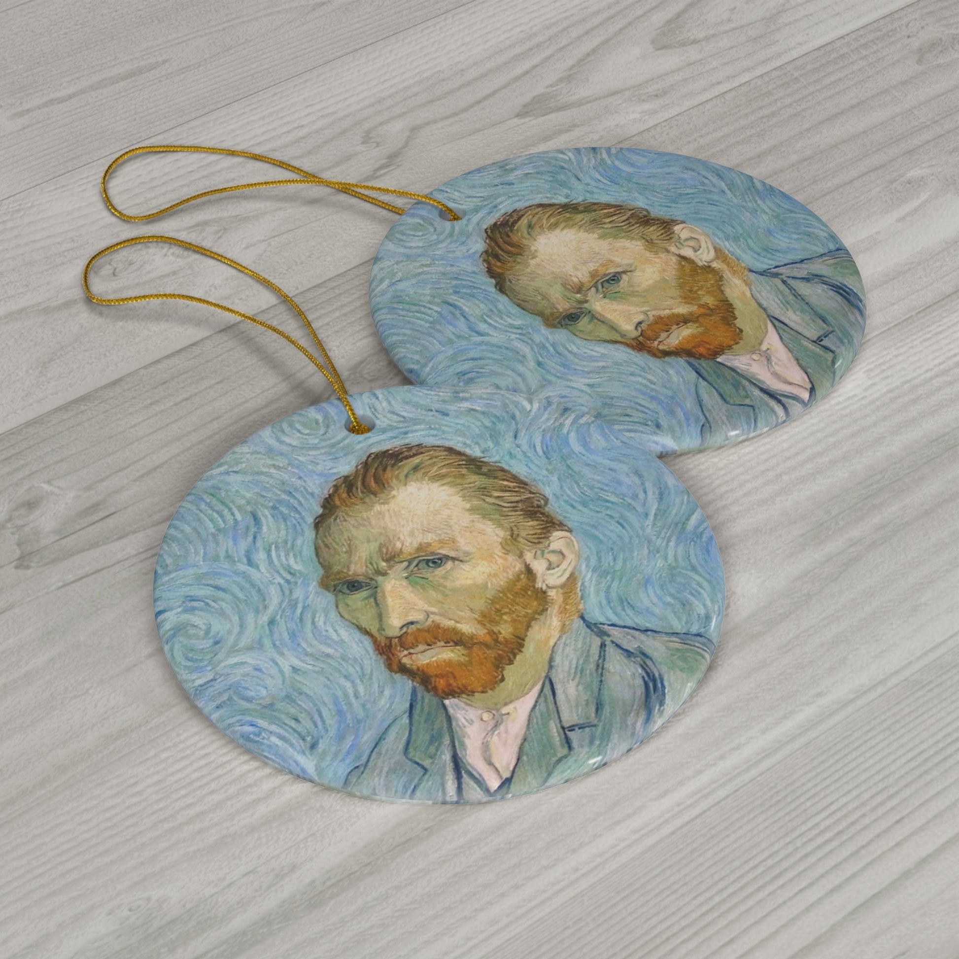Vincent Van Gogh Ceramic Ornament - One Small Step History