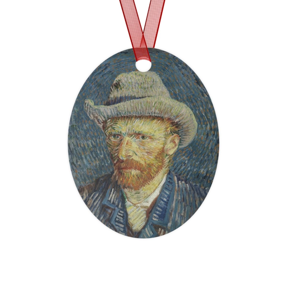 Vincent van Gogh Metal Ornaments - One Small Step History