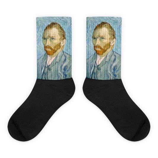Vincent van Gogh Socks - One Small Step History