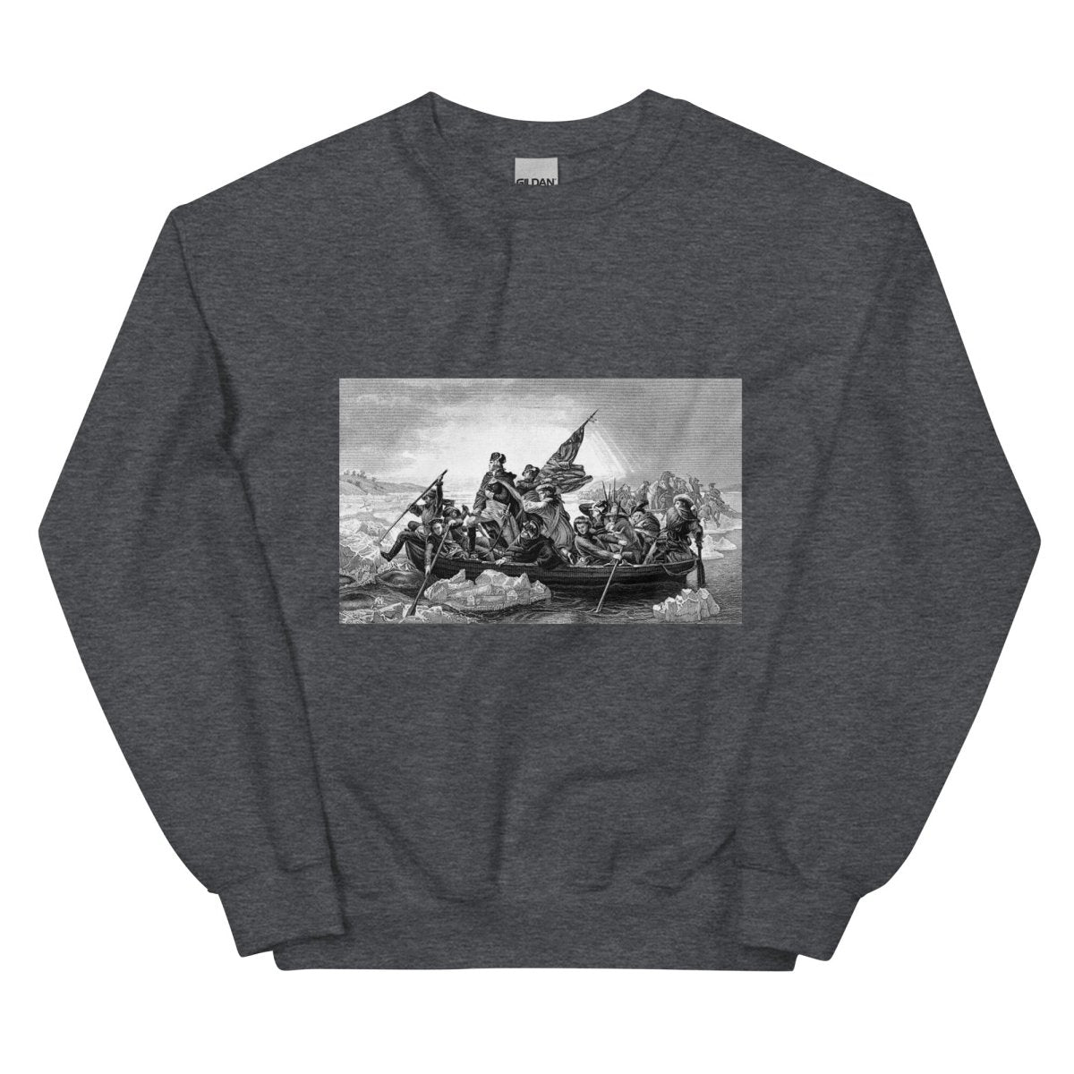 Washington Crossing the Delaware Sweatshirt - One Small Step History