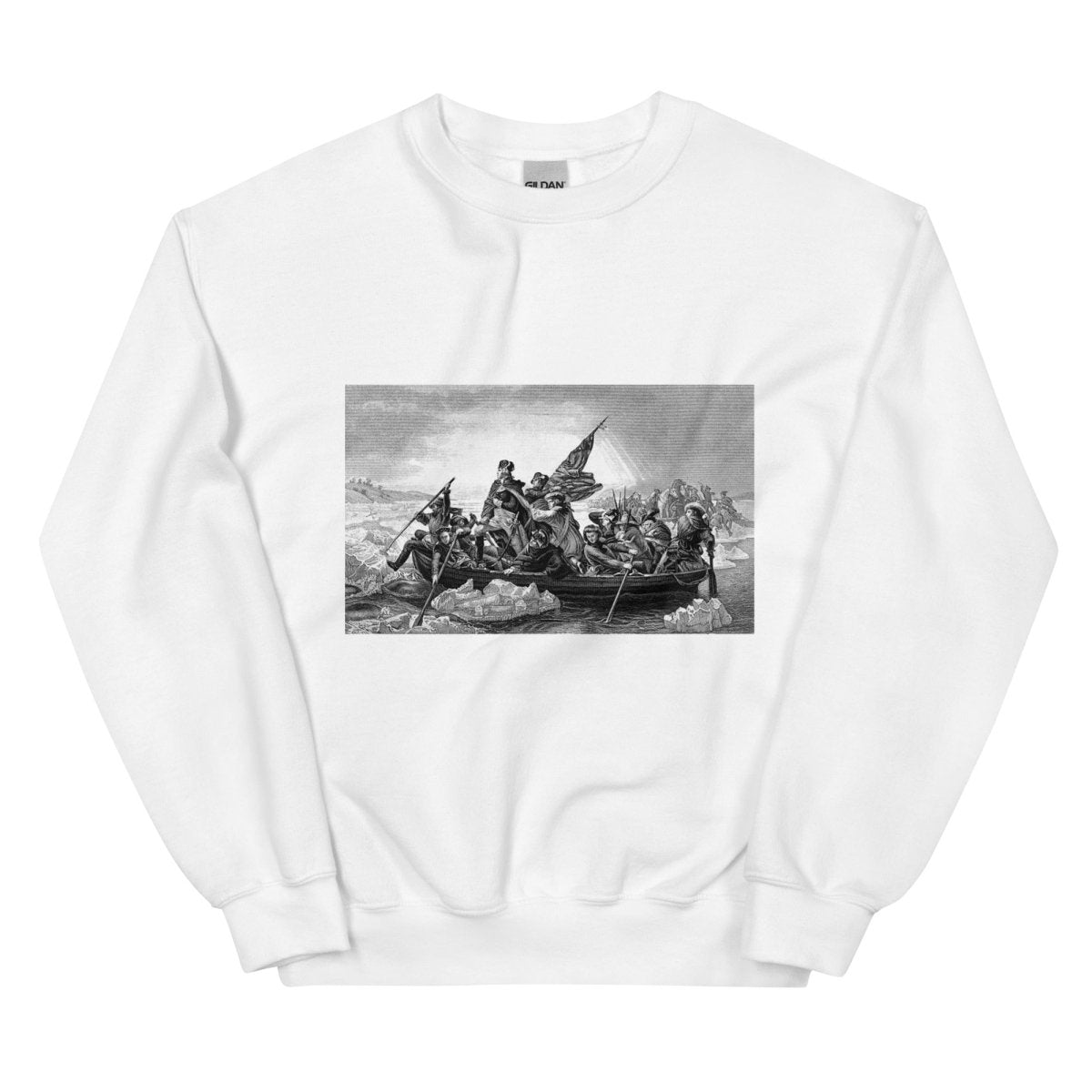 Washington Crossing the Delaware Sweatshirt - One Small Step History