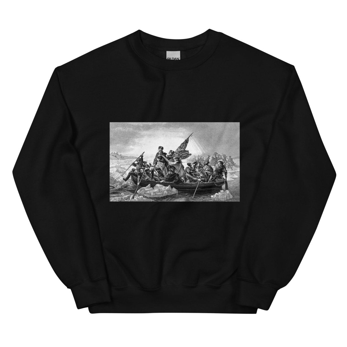 Washington Crossing the Delaware Sweatshirt - One Small Step History