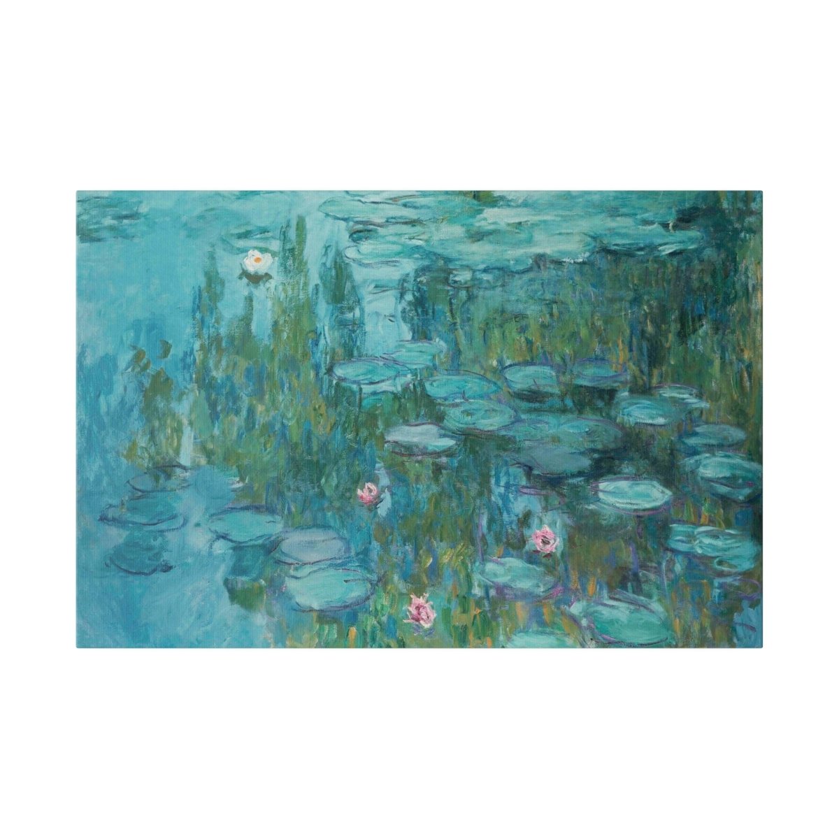 Water Lillies by Monet Matte Canvas - One Small Step History