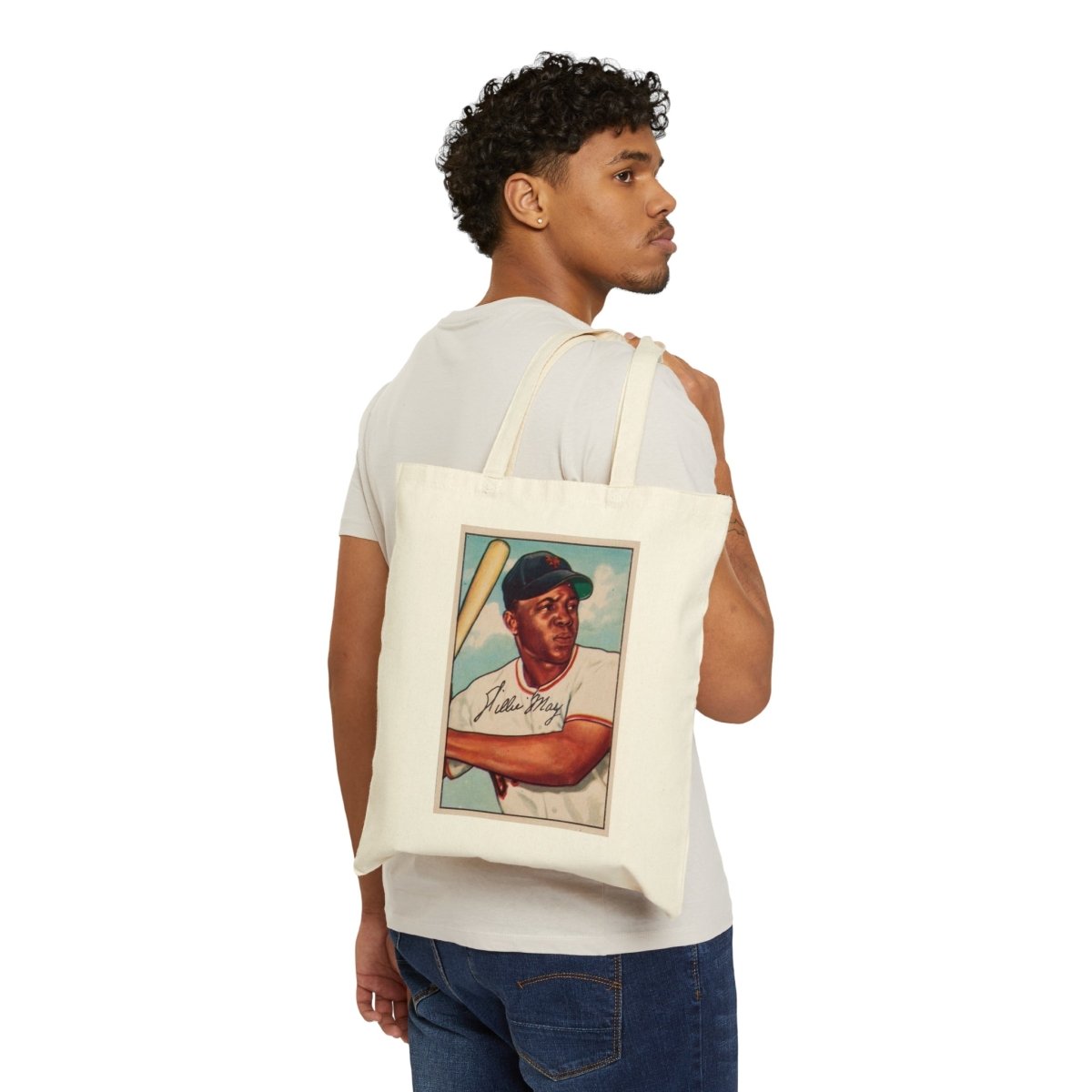 Willie Mays Tote Bag - One Small Step History